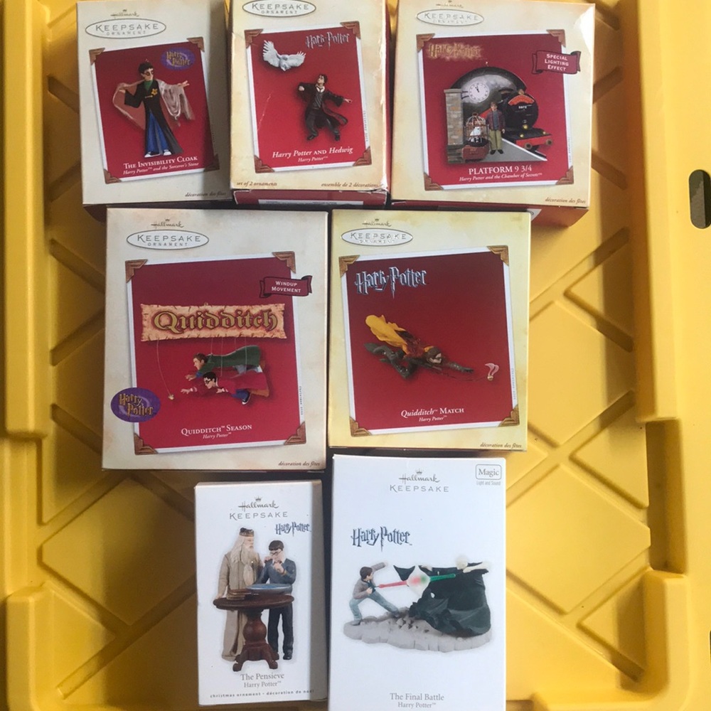 Harry Potter Hallmark Ornaments
